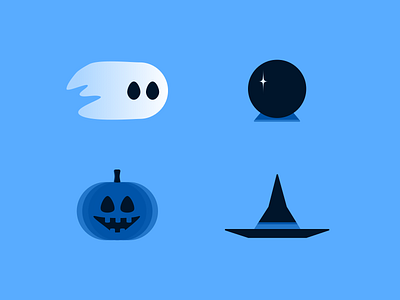 Happy Halloween crystal ball ghost ghosts halloween halloween design jack o lantern jackolantern october pumpkin spooky spooky season witch witches witchy