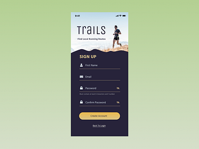 Daily UI 001 - Sign Up