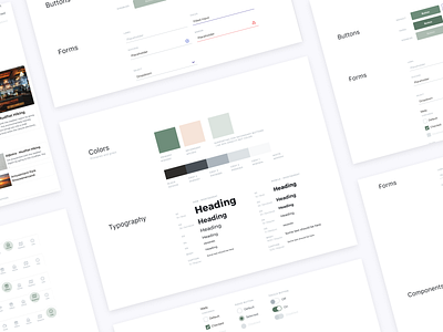 UI Kit – Style Guide – Design System colors component design design system editing form input library mobile app style guide typography ui ui kit ux