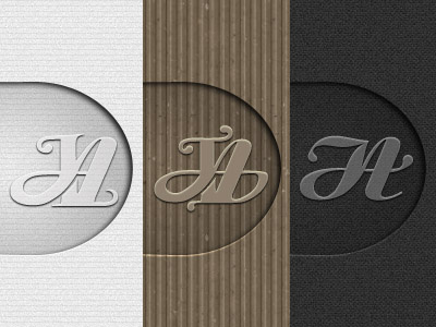 Monogram Logo Study - Second Round brand brand identity illustration logo monogram typo typography