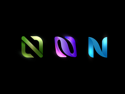 N PASS logo brand identity branding design fluo initial logo lettering logo logo design monogram vector