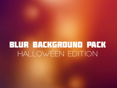 Free Blurred Background - Halloween Edition