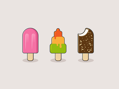Sweet Icons set 2 cherry chocolate flat food ice cream ice lolly icicle icon icons set pastry strawberry