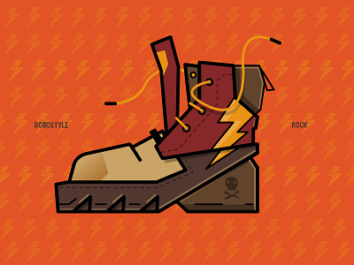 Robostyle Rock brown color robot rock shoes strong