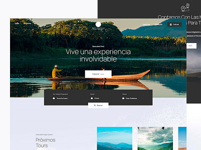 Perú Atractivo | Travel Agency design design agency landscape minimal peru peruvian south south america travel travel agency web web design