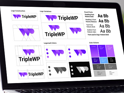 TripleWP logo / brand identity