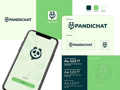 Pandichat Logo brand design brand identity branding design dribbble graphic design logo logo design logodesign logotype