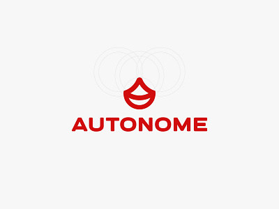 Autonome Logo brand identity branding design dribbble graphic design graphic designer grid logo icon icon design logo logo design logo designer logodesign logotype symbol symbol design visual identity