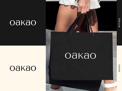 OAKAO Logo brand identity branding dribbble fashionlogo graphic design graphicdesign logo design logodesign logomark logotype visual identity wordmark