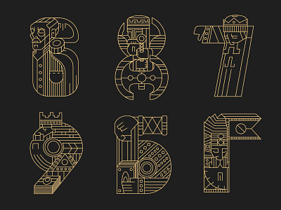 Rulers (letters) 4 36daysoftype crown king kings lettering letters rulers typography viking