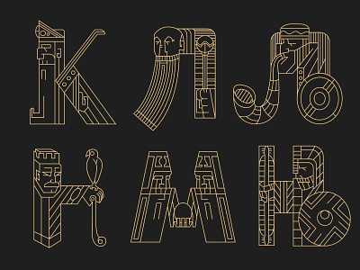 Rulers (letters) 6 36daysoftype crown king kings lettering letters rulers typography viking