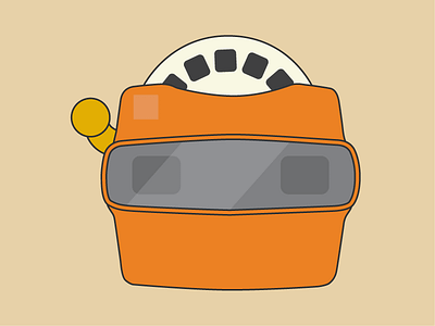 View-Master Throwback illustration throwback viewmaster vintage