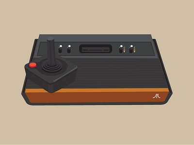 Atari Throwback atari game illustration throwback video