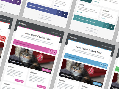 CakeMail - Newsletter Templates