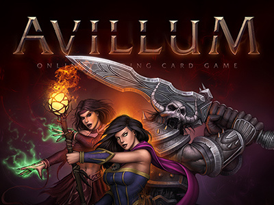 Avillum - Online TCG alpha avillum card game game html illustration online sorceress sword tcg
