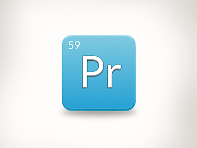 Pr Element App Icon app apple element icon ios periodic table praseodymium