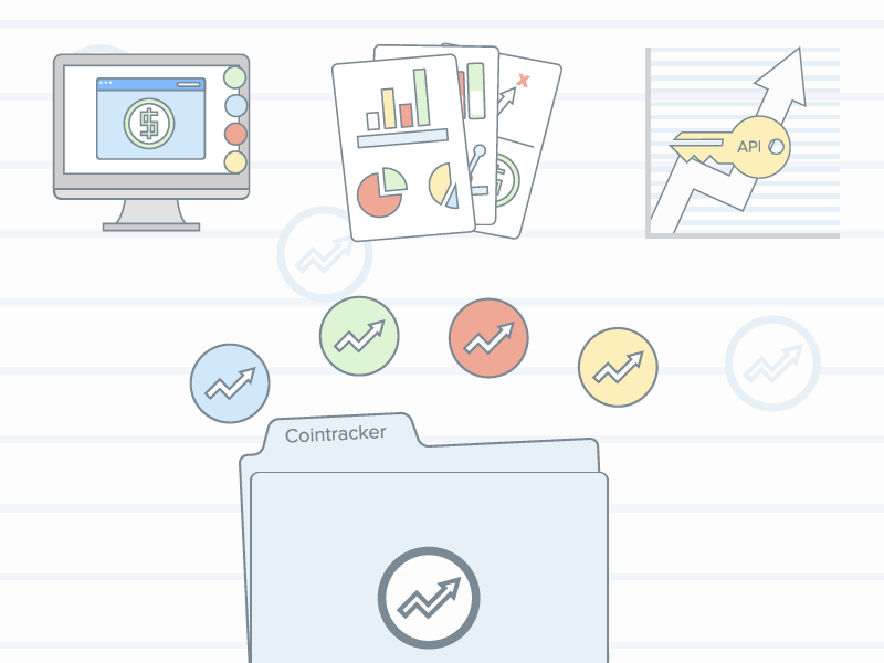 Cryptotracker Artwork dropbox crypto currency bitcoin lines flat money folder productivity currency electronic ui