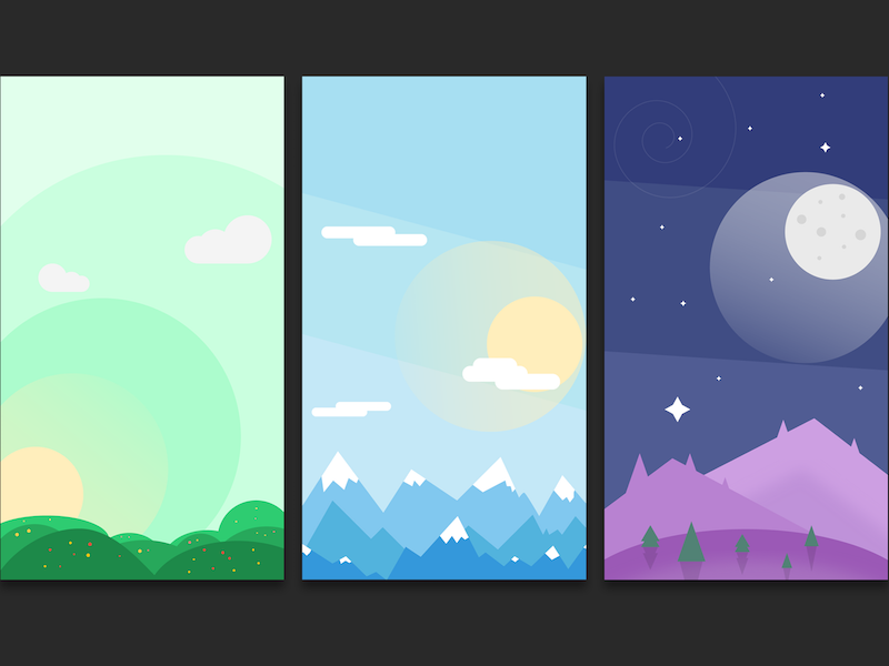 Sorrce Backgrounds by Collin Hartigan on Dribbble