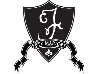 Fete Marigny Logo festival fete french logo new orleans