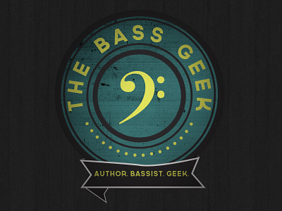 The Bass Geek cleis design geeks music the bass geek
