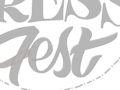 Alt Press Fest alt press fest fest festival robin banks script slcpl type vector wip