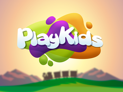 Logo Playkids chlidrens kids logo play playkids