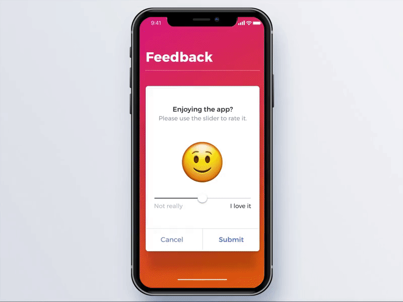 Animojis Feedback animojis emoji feedback ios11 iphone x rate rating slider