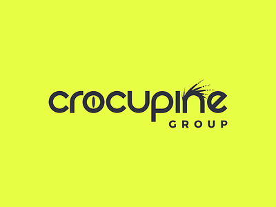 Crocupine Logo Design