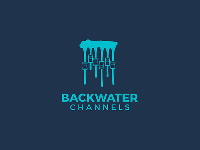 Backwater Channels Logo Design