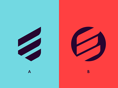 Enhanced Apparel branding design fashion flat icon logo minimal vector