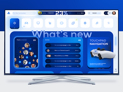 PlayStation 5 UI