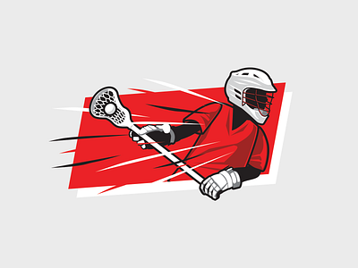 lacrosse logo branding illustrator logo sport sports branding vector