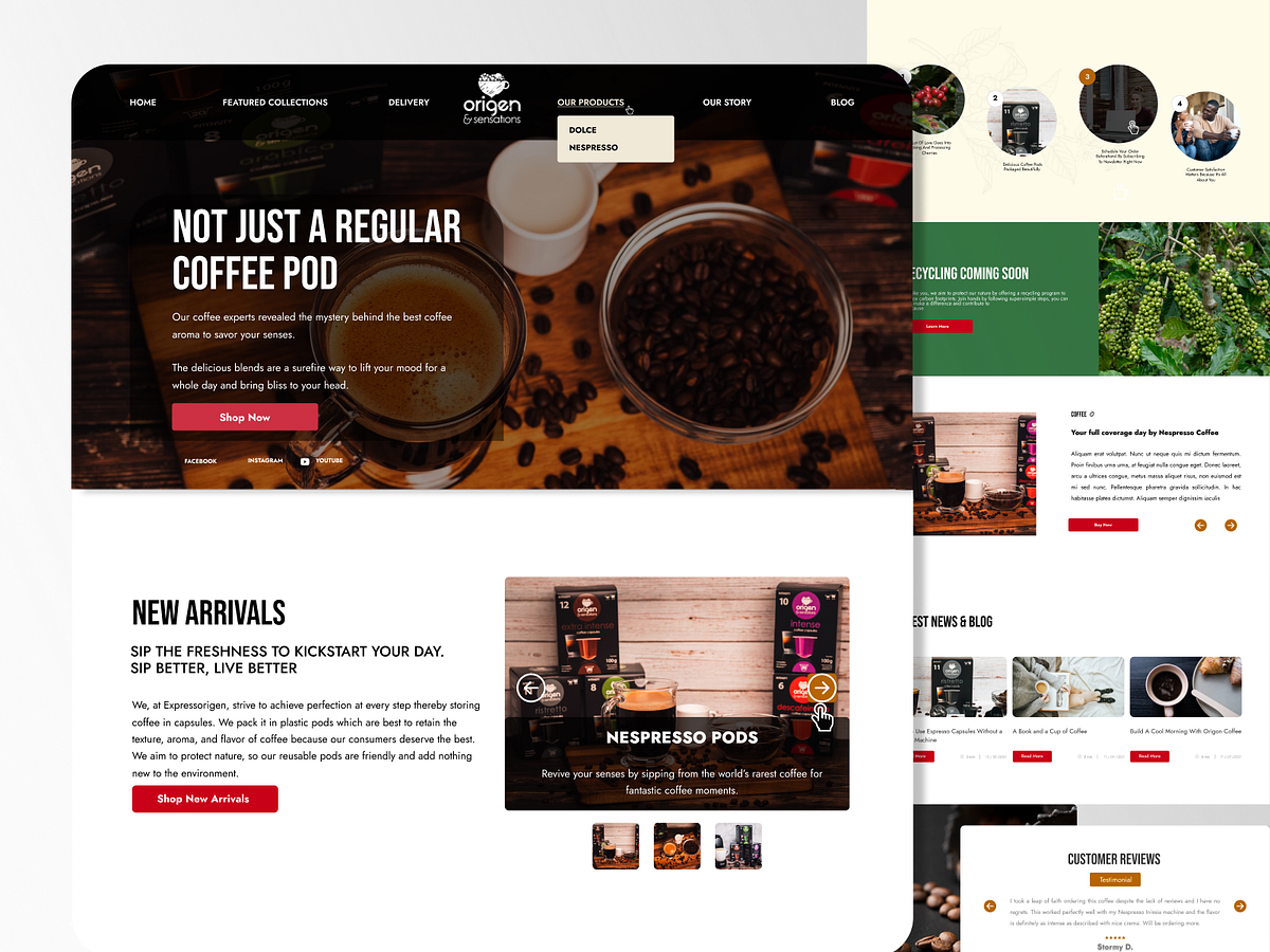 Capsule Coffee designs, themes, templates and downloadable graphic ...