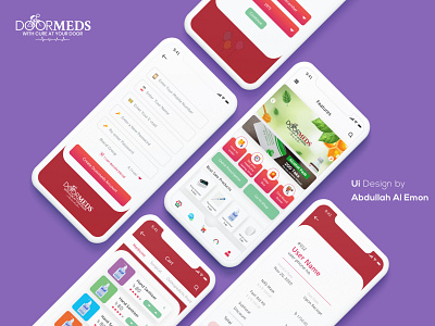eCommerce/ Medical mobile app Ui