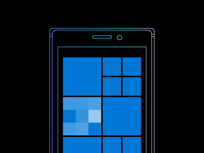 windows phone live tiles