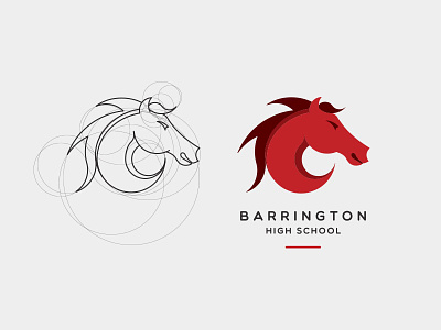 Barrington High School Logo barrington identity logo logo family school