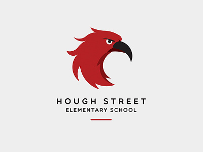 Hough Street Elementary School Logo hough street identity logo logo family school