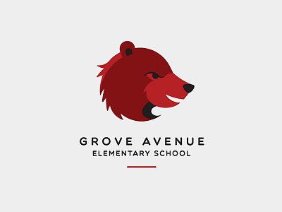 Grove Avenue Elementary School Logo grove avenue identity logo logo family school