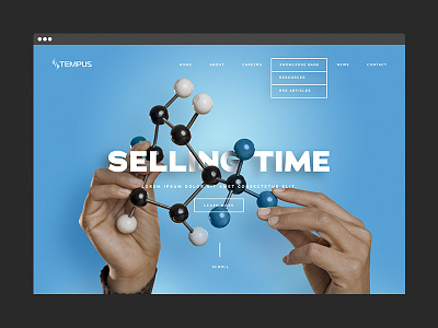 Tempus Website Concept