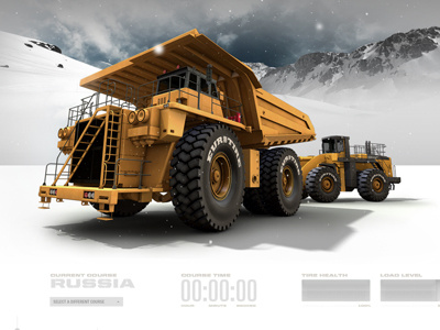 Eurotire Mining Game game interface minexpo 2012 tradeshow vegas
