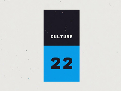 Culture22 - Motion Reel Opener culture22 identity logo reel