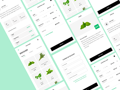 Fresh Herbs Mobile Application