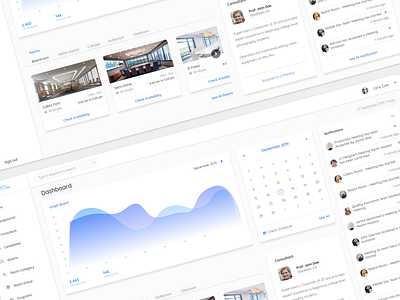 Schedule a Meeting App Concept