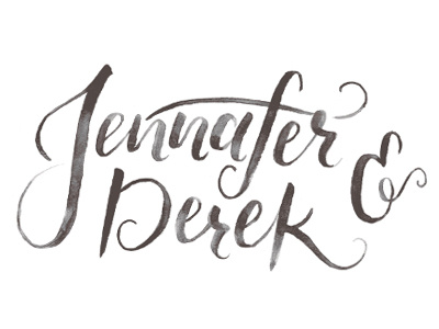 Jennafer & Derek - Wedding Invitation