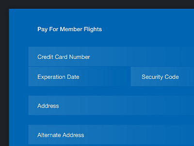 Payment address airport credit dca flight flying jfk payment terminals ui ux