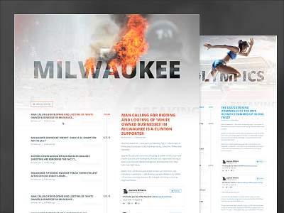 Milwaukee clinton editorial ijr independent journal review milwaukee news olympics riot timeline ui usa ux