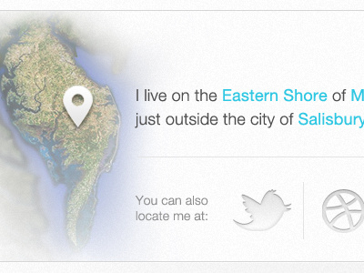 Location blog dribbble eastern shore icons location map maryland pin portfolio profile salisbury social twitter