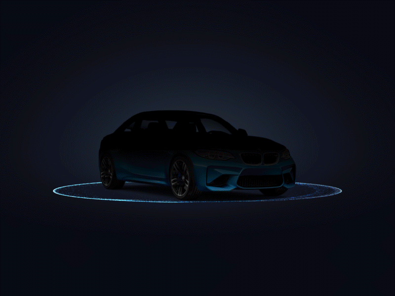 Loading Animation 3d after animation app bmw car effects loading m2 ui ux web