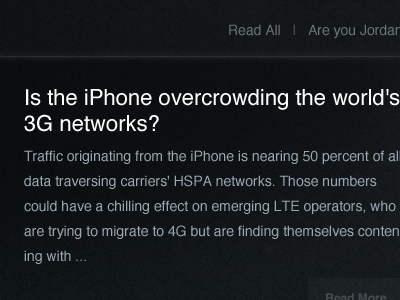 Post 3g blog iphone network portfolio post