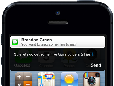 Messages Quick Text 5 idea ios iphone messages quick text
